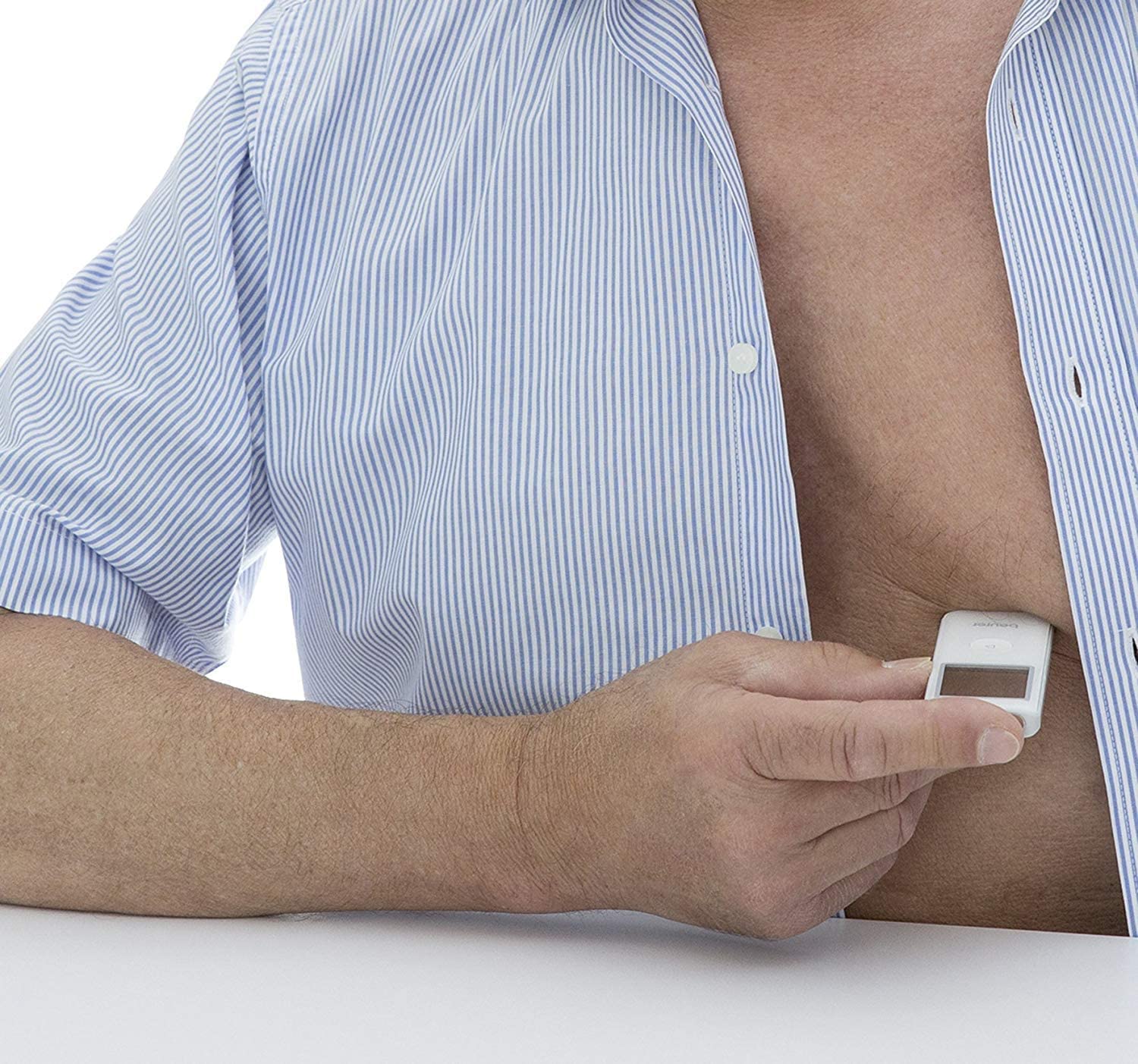 Beurer ME 90 Portable ECG Monitor with USB/Bluetooth Connectivity - Track Heart Health at Home & On The Go