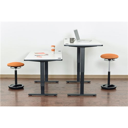 SAFCO Twixt Active Seating Chair - Adjustable Height 3001 for Office, Classroom & Home Use - Ergonomic Stool for Standing Desks & Flexible Workspaces