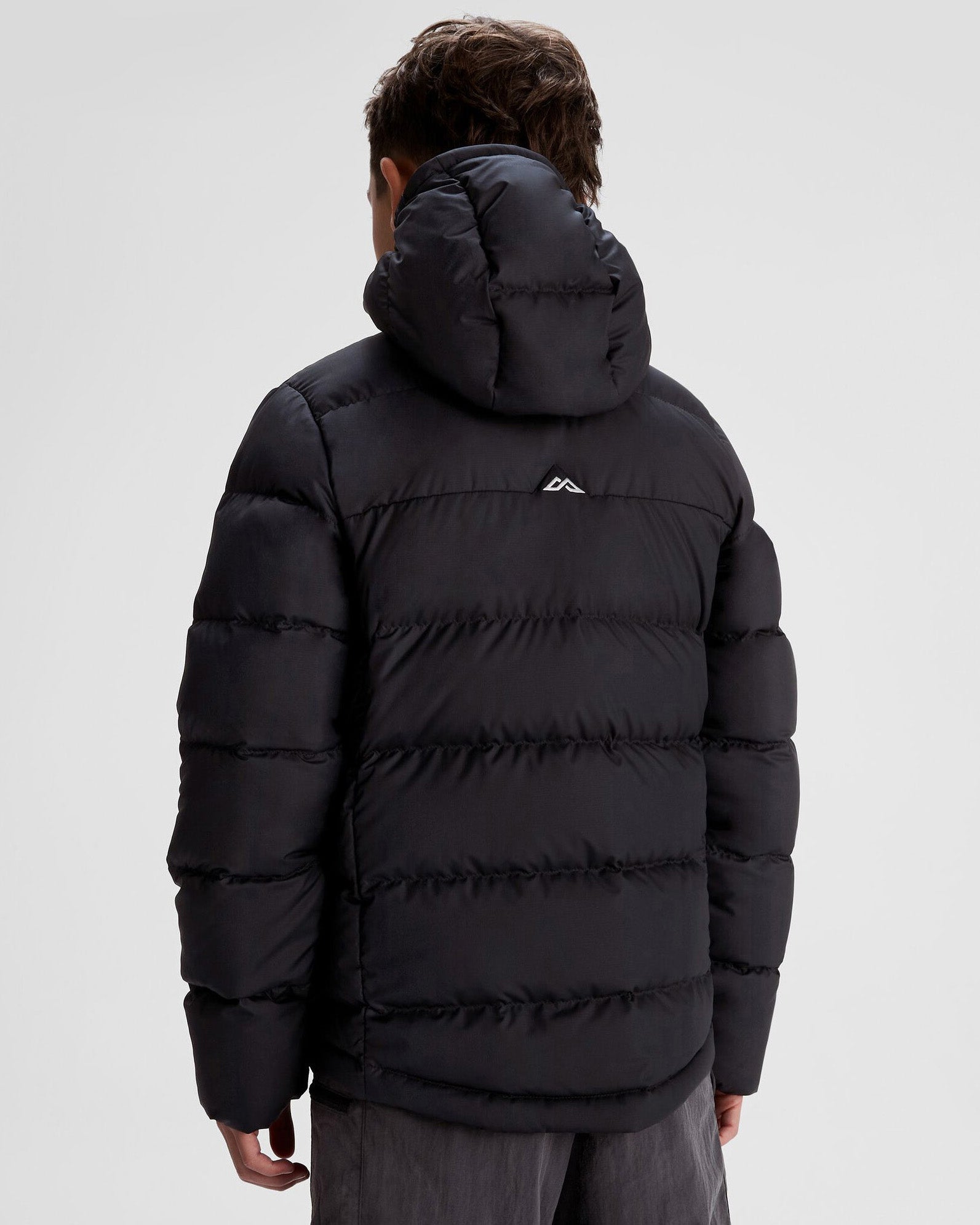 Boys' Epiq Down Jacket - Warm Winter Coat for Kids, Waterproof & Windproof, Lightweight Puffer Jacket for Outdoor Activities, Hiking, and Snow Play - Black/Black