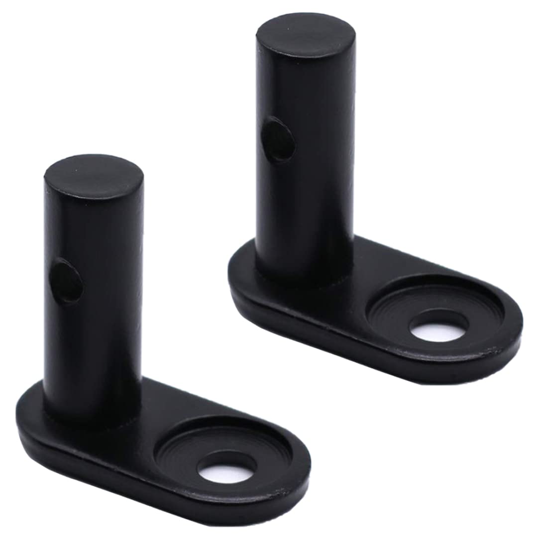 Heavy Duty Bike Trailer Hitch Coupler - 2PCS Black Tractor Coupler Mount Attachment for Bicycle Cargo Trailers | Perfect for Camping, Grocery Hauling & Family Outings