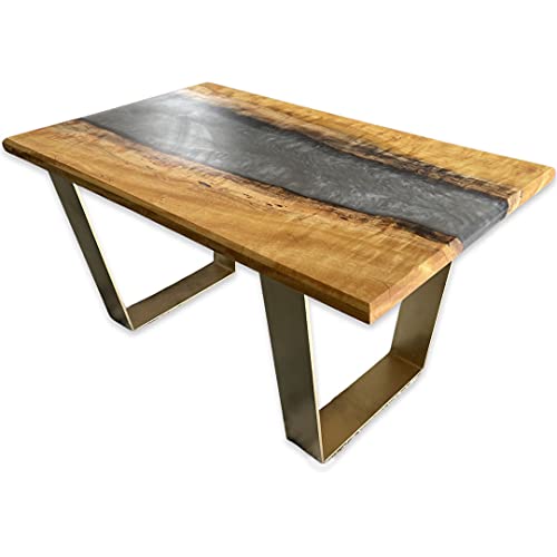 Epoxy River Coffee Table - Modern Wood Resin Furniture for Living Room