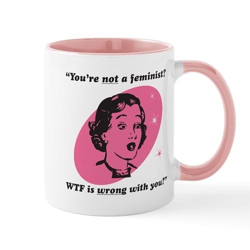 White/Pink Inside - You're Not A Feminist? Mug