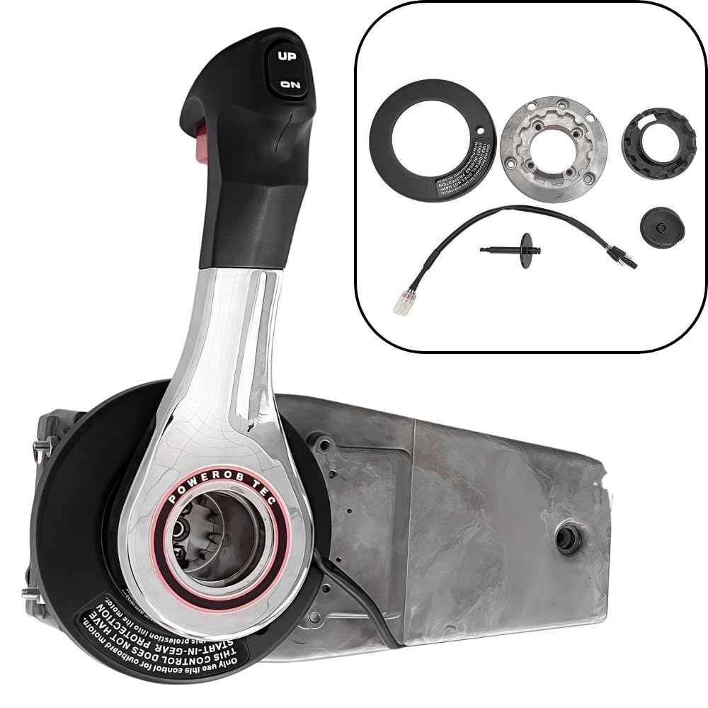 Honda Outboard Remote Control Box 06240-ZW7-U00 - Left Side Panel Mount Control Box for Marine Boats & Watercraft