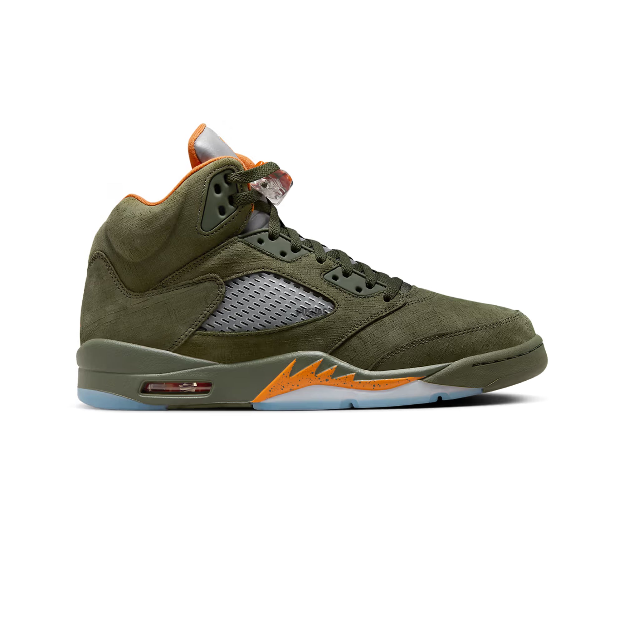 Air Jordan 5 Retro 'Olive' 2024 Men's Basketball Shoes - Premium Retro Sneakers for Streetwear & Casual Style | Perfect for Sneaker Collectors & Basketball Fans