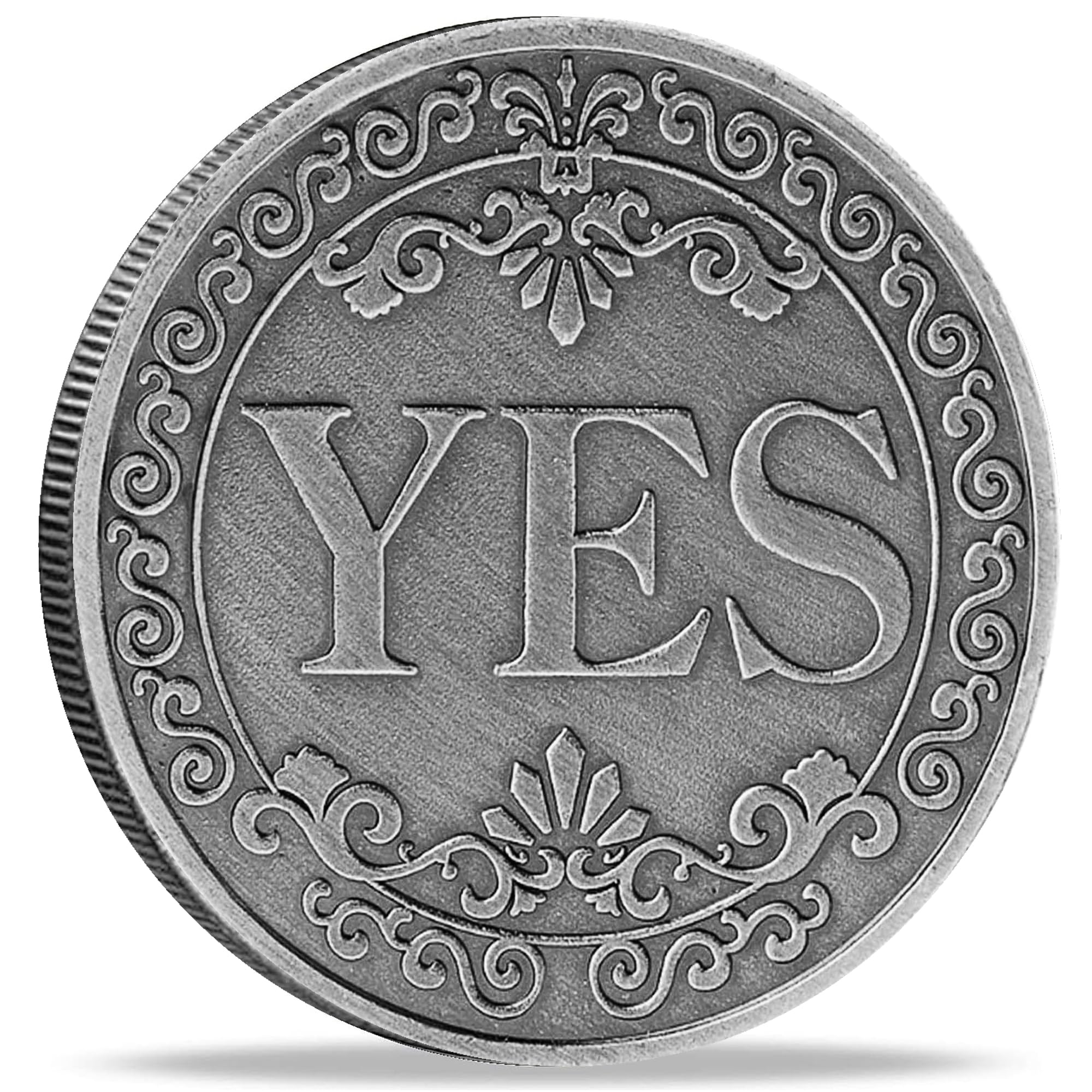 YES NO Decision Challenge Coins - Fun Novelty Letter Tokens for Games, Gifts & Decision Making - Perfect for Parties, Gifts & Icebreaker Activities