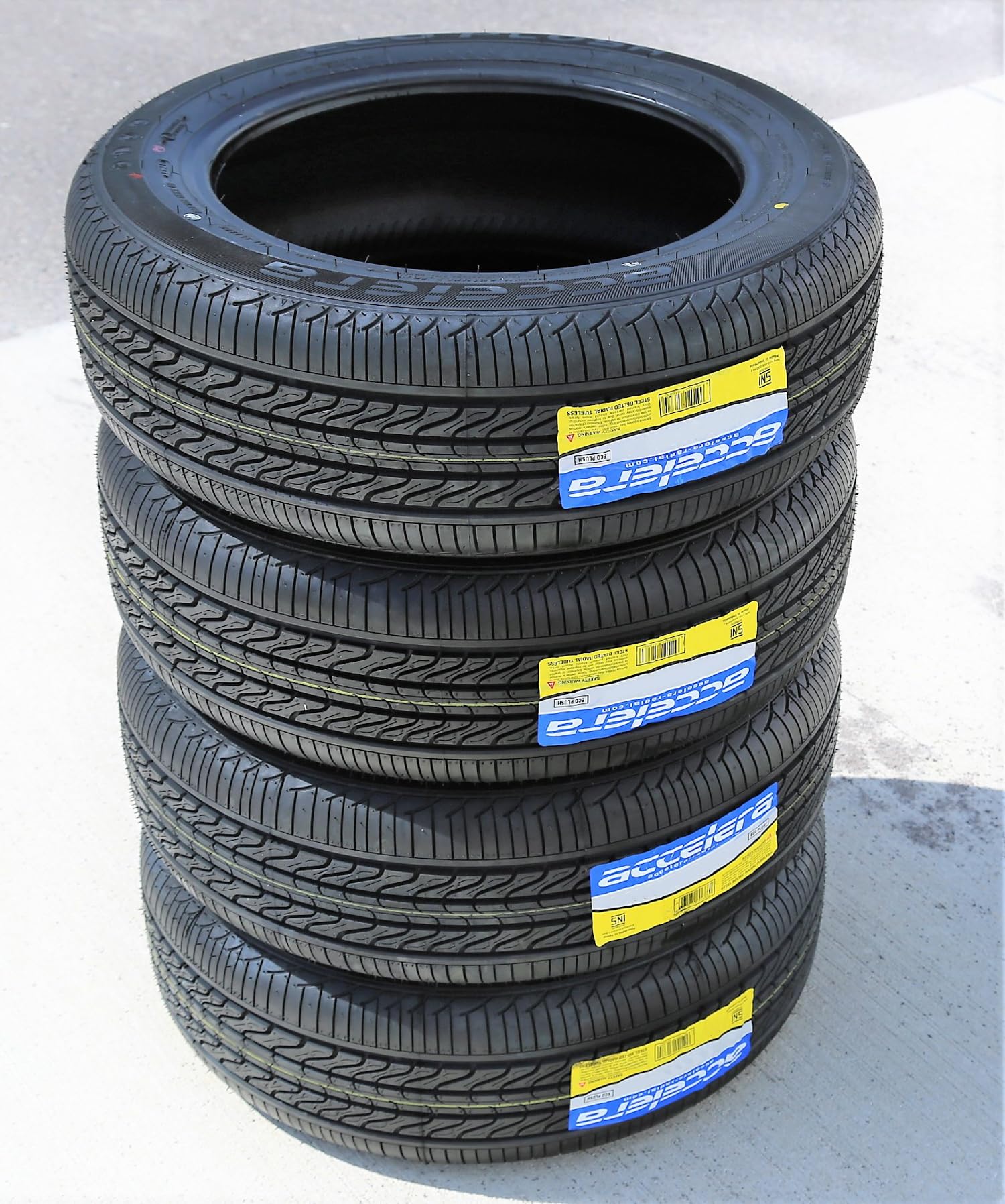 Accelera Eco Plush All-Season Radial Tire 215/65R15 100H - High Performance Car Tires for Sedans, SUVs & Crossovers | Durable Wet & Dry Traction for Year-Round Driving Comfort