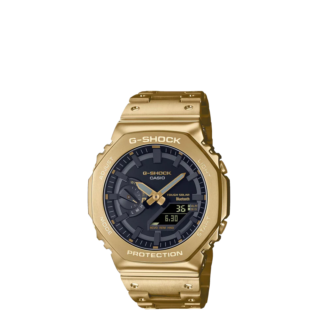 G Shock GMB2100GD-9ACR Full Metal Men's Watch - Rugged Digital Sports Watch for Outdoor, Work & Everyday Wear