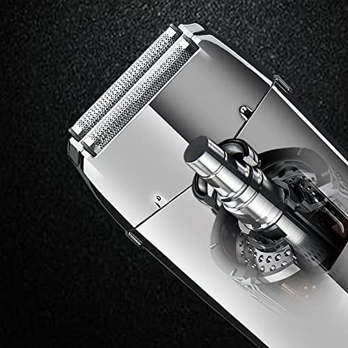 Rechargeable Electric Razor for Men - Powerful Wet & Dry Shaver for Beard, Bald Head & Hair Fading | USB Charging, Cordless & Waterproof | Perfect for Travel, Gym & Daily Grooming