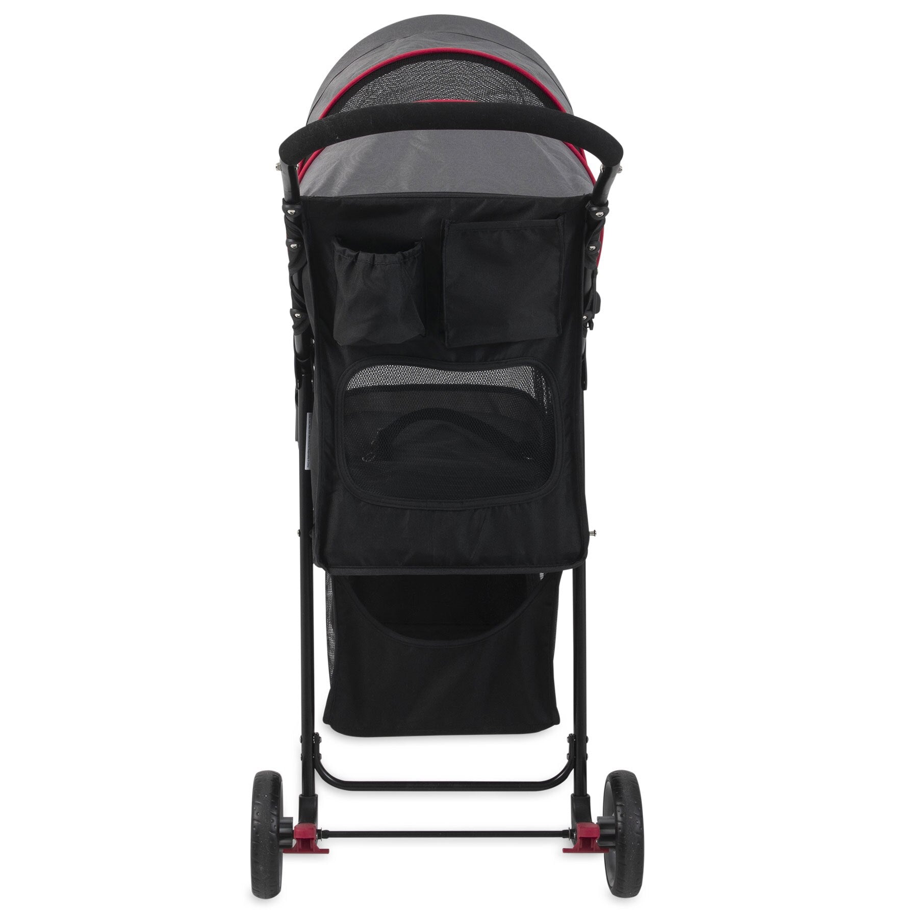 Gen7Pets Grey Shadow Regal Plus Pet Stroller - Lightweight & Foldable Dog Cat Stroller for Small to Medium Pets - Perfect for Travel, Walks, and Vet Visits