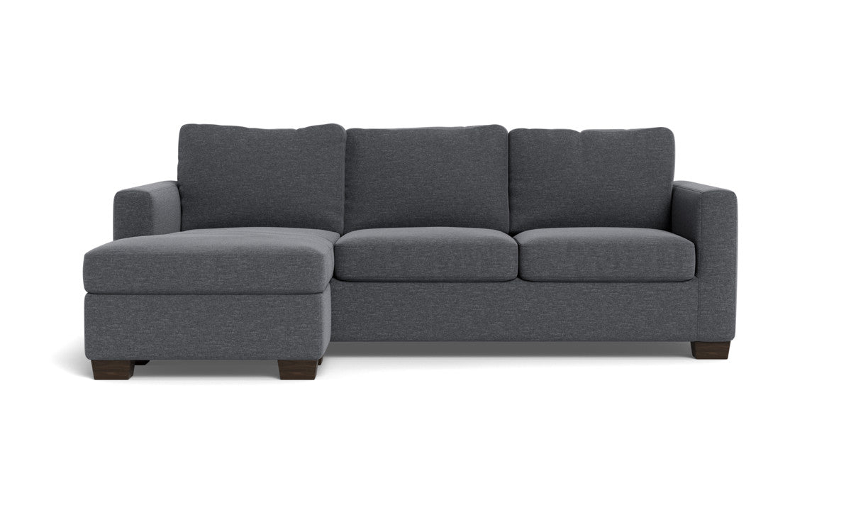 Reversible Chaise Queen Sleeper Sofa Bed with Storage - Modern Convertible Sectional Couch for Small Spaces, Living Room, Guest Room & Apartment