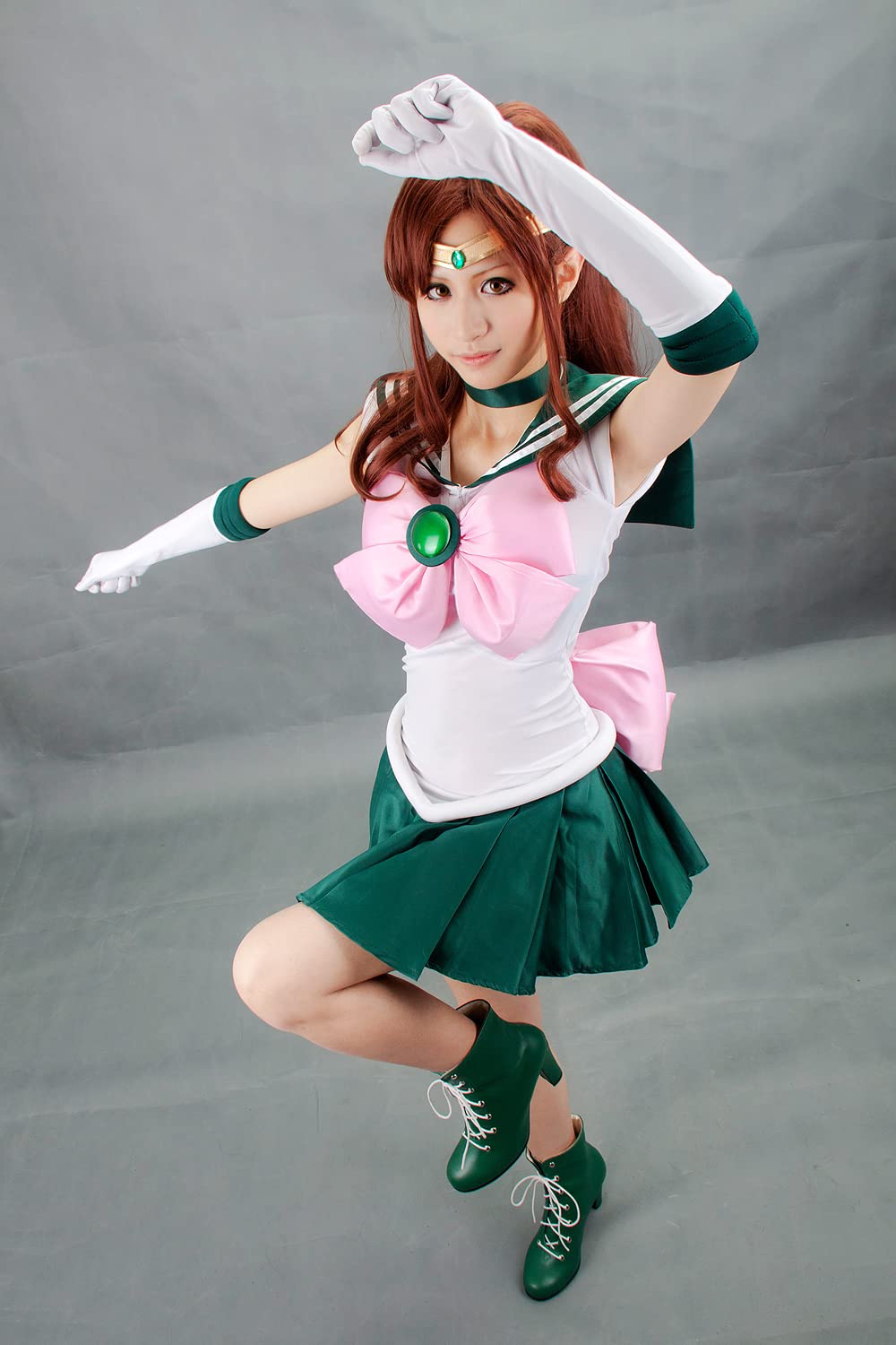 Anime Cosplay Dress for Women - White Red Blue Orange Halloween Costume | Perfect for Cosplay Events, Halloween Parties, and Themed Gatherings