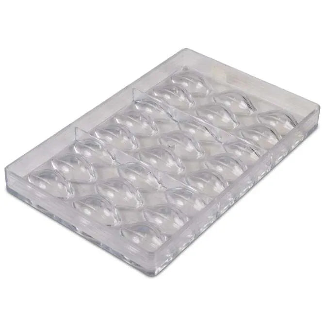 Premium Cocoa Pod Chocolate Mold - 24 Cavity Silicone Baking Mold for Homemade Chocolates, Candy & Desserts | Perfect for Valentine's Day, Christmas Gifts & Party Treats