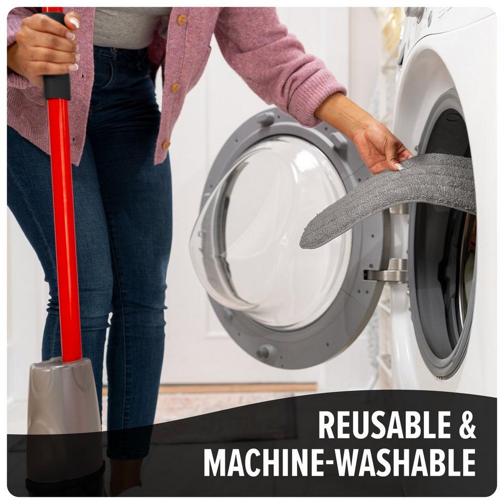 Best Spray Mop with 64oz Ready-to-Use Cleaning Solution - Perfect for Hardwood Floors, Tile & Laminate - Effortless Deep Cleaning for Home & Office