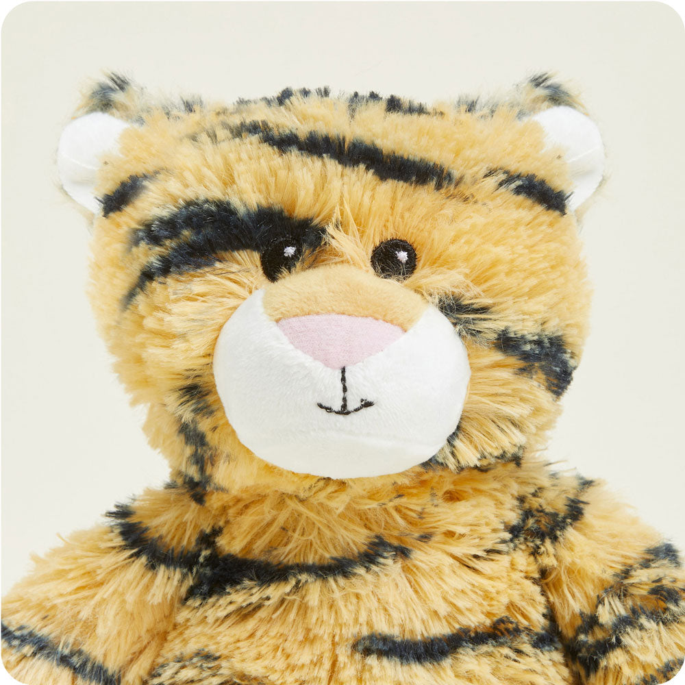 Tiger Warmies Junior - Soft Plush Microwaveable Heating Pad for Kids | Cozy Warmth for Cold Days, Bedtime Comfort & Stress Relief | Perfect for Children's Aches, Snuggling & Relaxation
