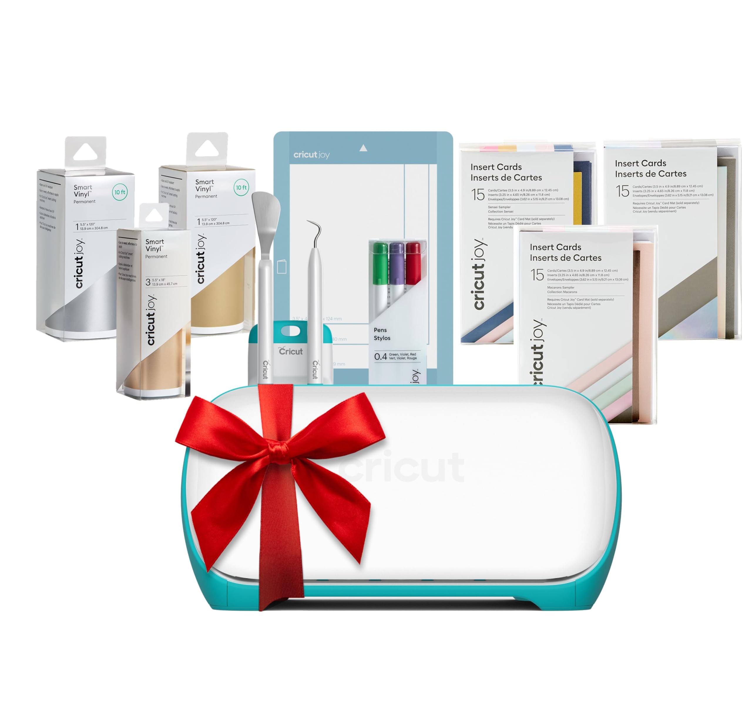 Cricut Joy Smart Cutting Machine - Ultimate DIY Craft & Party Kit for Vinyl, Cardstock & Iron-On Projects | Perfect for Home Decor, Scrapbooking & Personalized Gifts