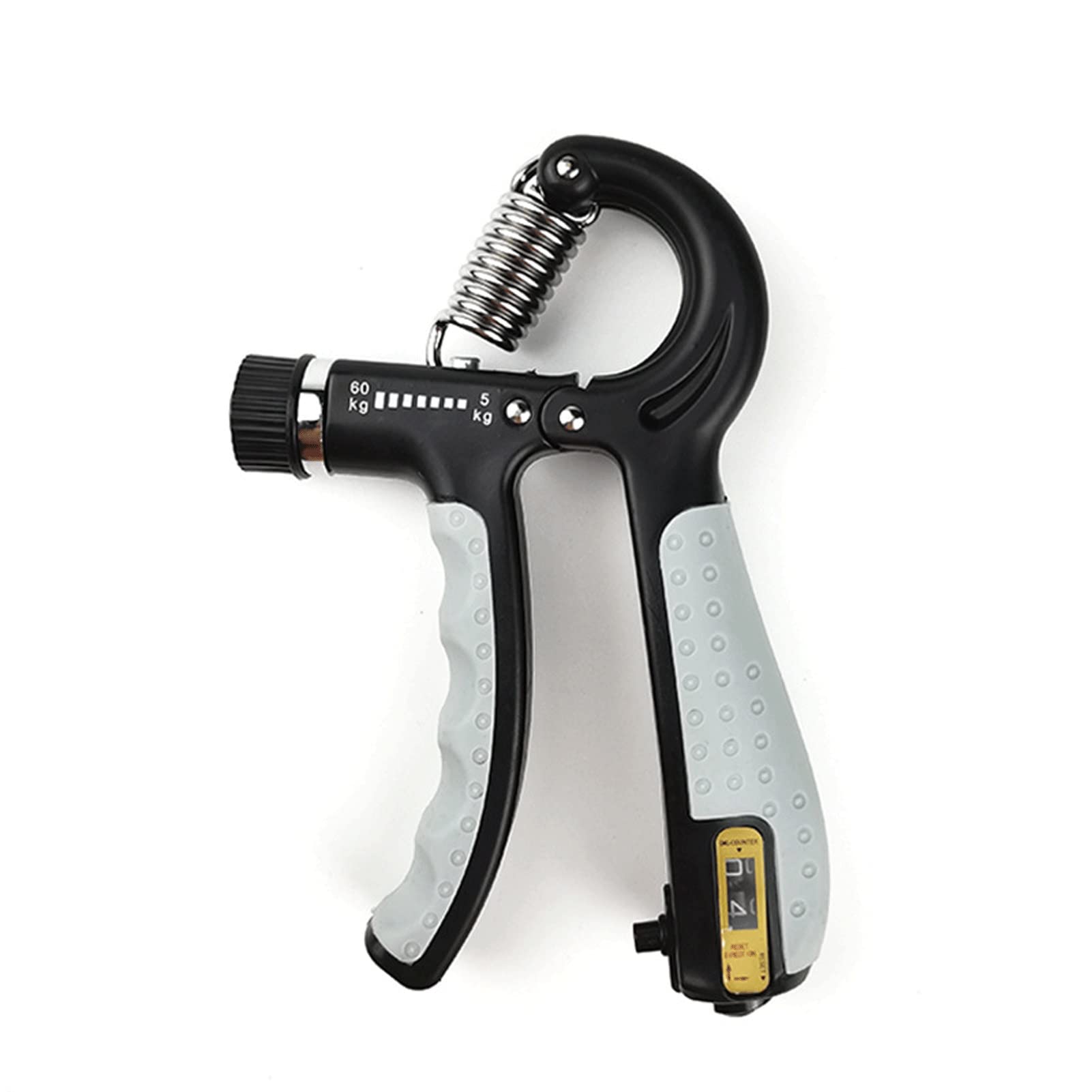 Adjustable Hand Grip Strengthener 11-132Lbs - Non-Slip Grip Strength Trainer for Forearm & Finger Exercises - Orange Resistance Bands for Muscle Building & Physical Therapy - Perfect for Gym, Office & Home Workouts