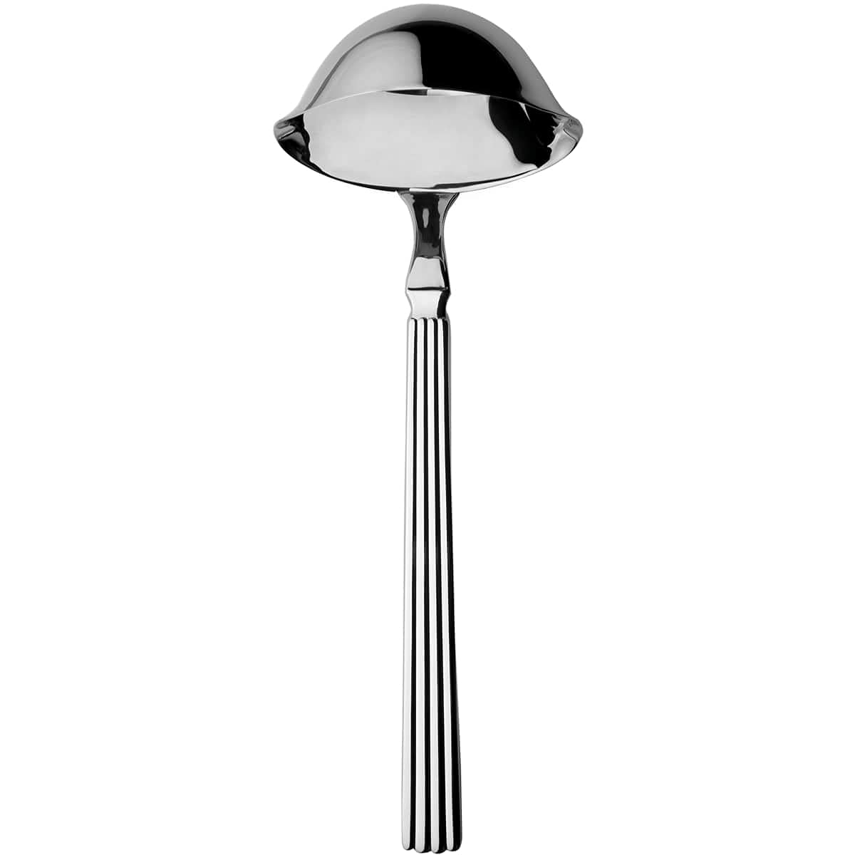Georg Jensen Stainless Steel Sauce Ladle - 18/8 Mirror Polished Serving Spoon - Sigvard Bernadotte Design - Elegant Kitchen Utensil for Gravy, Soup & Sauce Serving - Perfect for Dinner Parties & Fine Dining