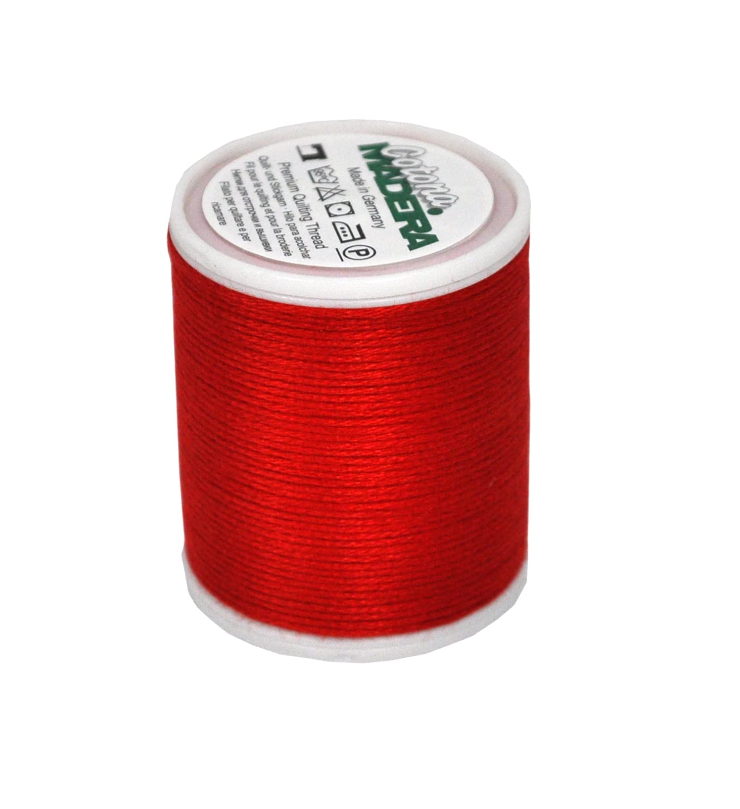 Cotona No. 4 Poppy Red Embroidery Thread (93040210) - Premium Quality for Sewing, Cross Stitch, and DIY Craft Projects