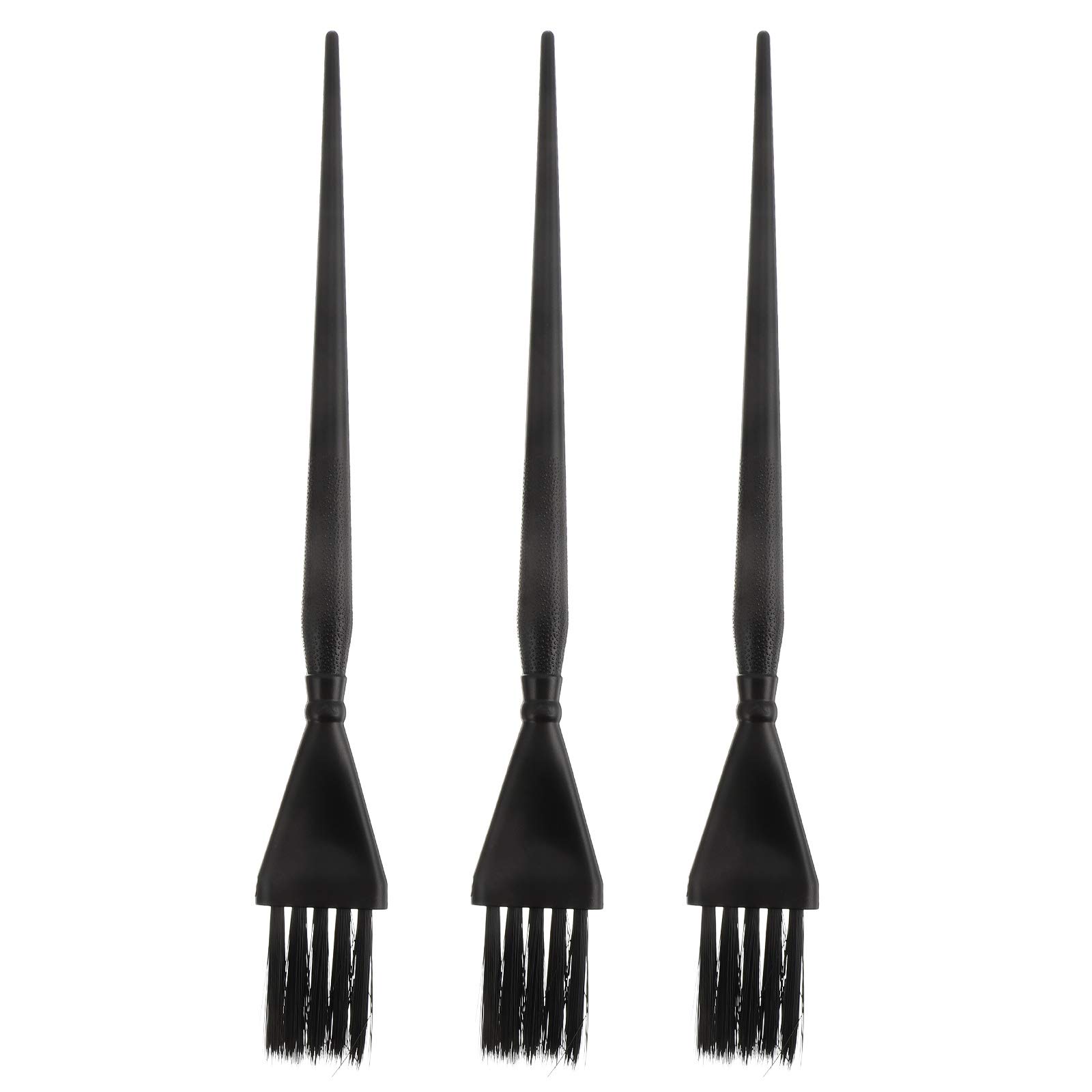 3PCS Hair Color Brush Set - Professional Hair Dye Applicator for Coloring, Tinting & Highlighting - Includes Black Rit Dye Brush - Perfect for DIY Hair Coloring, Salon Use & Mixing Hair Dye Supplies