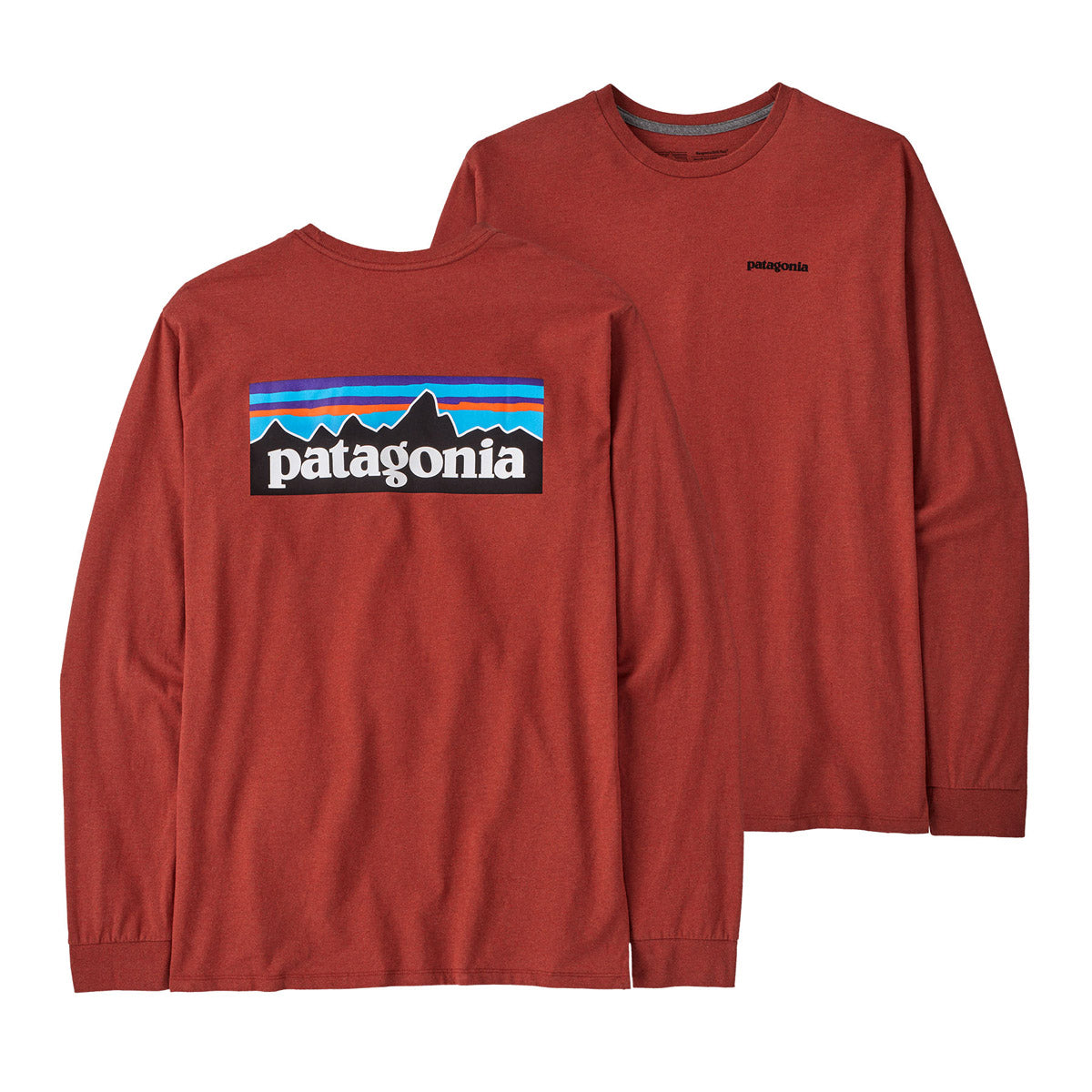 Men's Long Sleeve P6 Logo Responsibility T-Shirt - Comfortable Cotton Tee for Casual Wear & Everyday Outfits