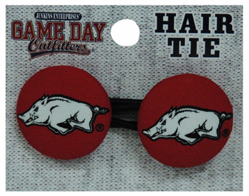 NCAA Arkansas Razorbacks Women's Hair Ponytail Holders - Stylish Hair Accessories for Game Day, School Spirit & Everyday Wear