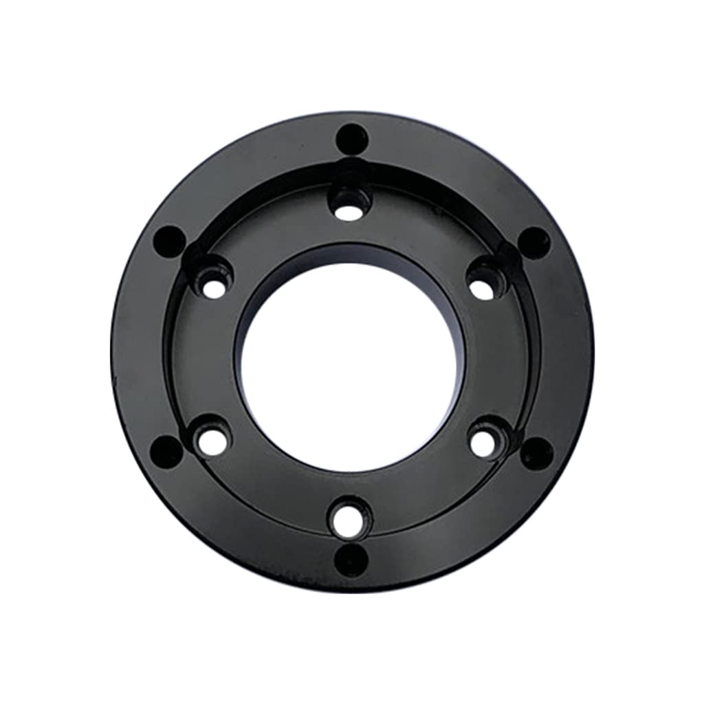 70MM Black Steering Wheel Adapter Plate for Logitech G29 G920 - Upgrade to 13-14 Inch Real Car Steering Wheel - Compatible with G29/G920 Racing Wheel Base - Perfect for Sim Racing & Gaming Setups