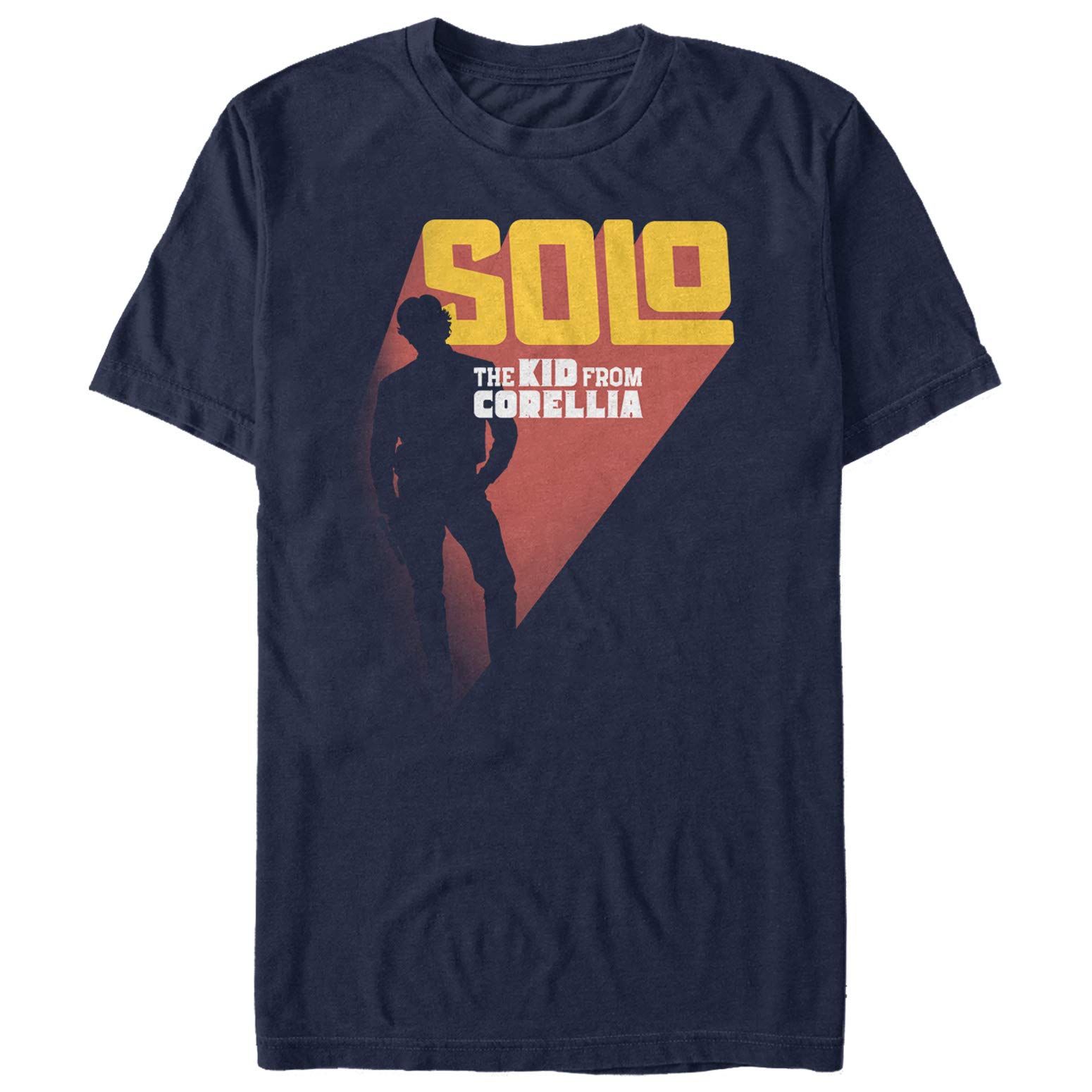 Star Wars Men's Solo Movie Corellia Kid Silhouette Graphic T-Shirt - Cool Casual Tee for Fans, Cosplay & Everyday Wear