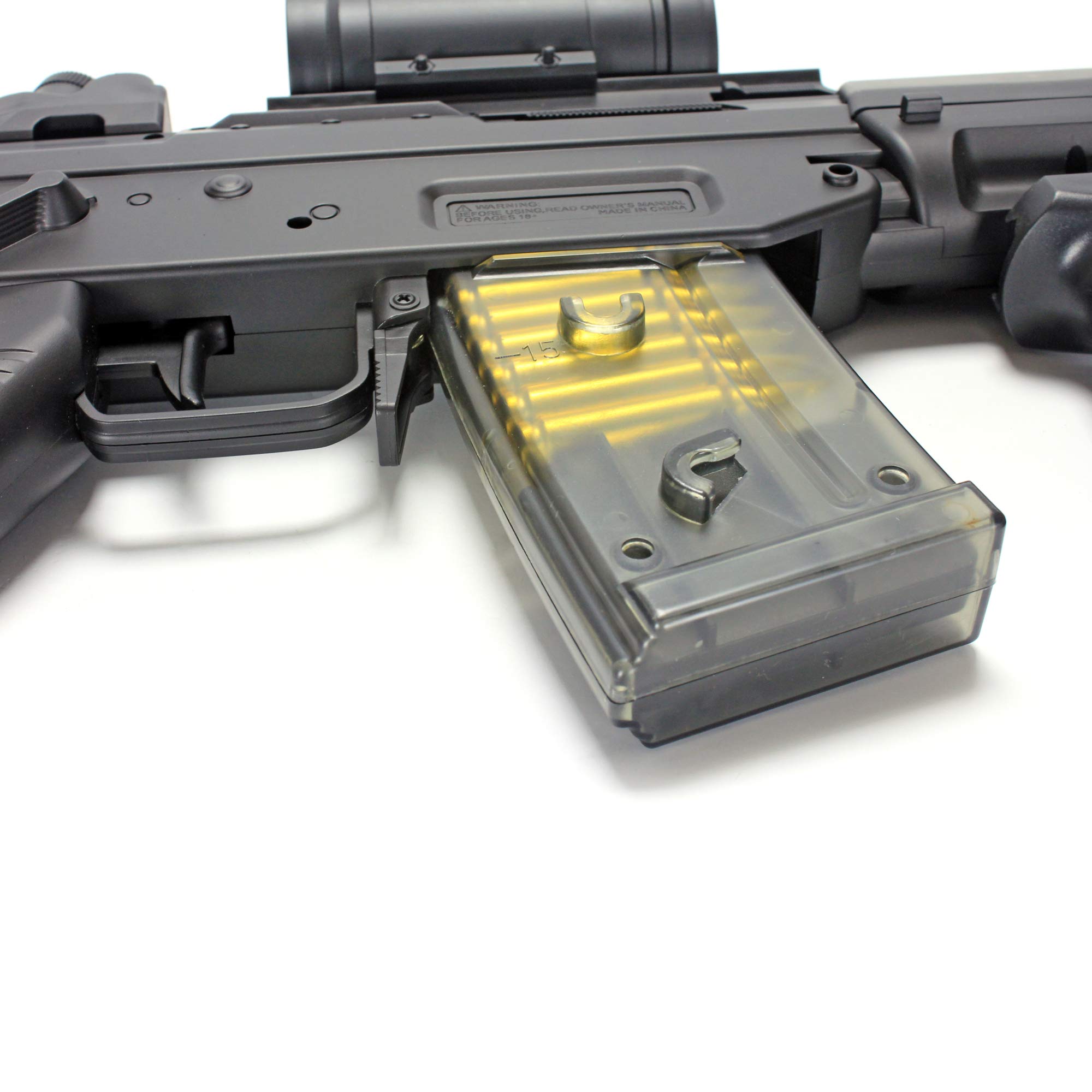 BBTac Airsoft Gun AEG Electric Rifle - Full Auto & Semi Auto Modes with Battery & Charger Included - Perfect for Outdoor Shooting, Airsoft Battles & Tactical Training