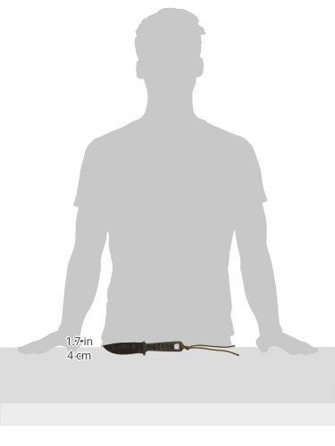 TOPS Lite Trekker Survival Knife - High Carbon Steel Blade, Ergonomic Handle for Outdoor Adventures, Hunting, and Camping - Perfect for Bushcraft, Hiking, and Emergency Preparedness