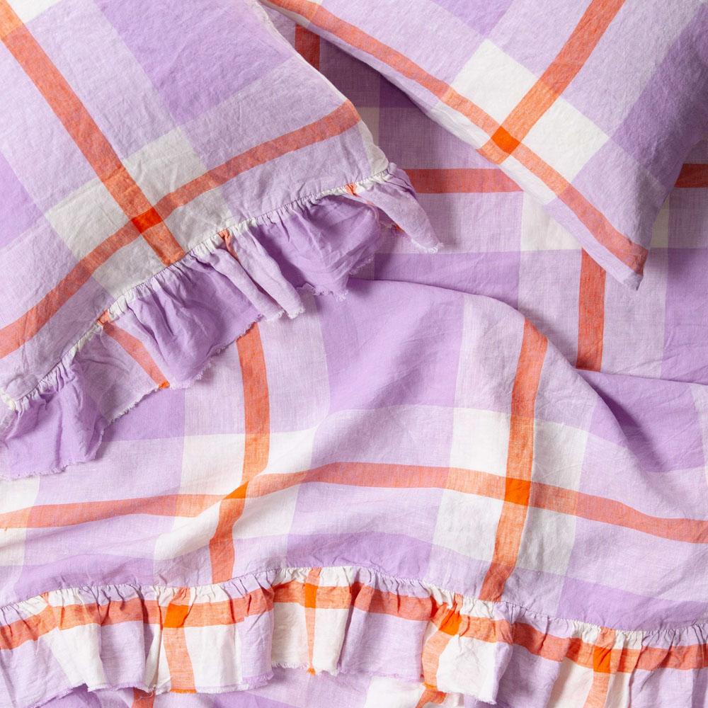 Premium 100% Linen Fitted Sheet - Queen Size, Breathable & Hypoallergenic Bedding for Hot Sleepers - Perfect for Summer Nights & Allergy Relief