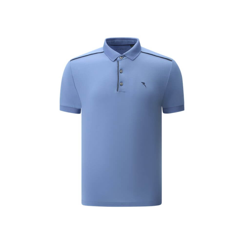 Audience Light HD Jersey Sunblock Polo Shirt - UPF 50+ UV Protection, Breathable & Quick-Dry for Men - Perfect for Golf, Tennis & Outdoor Activities