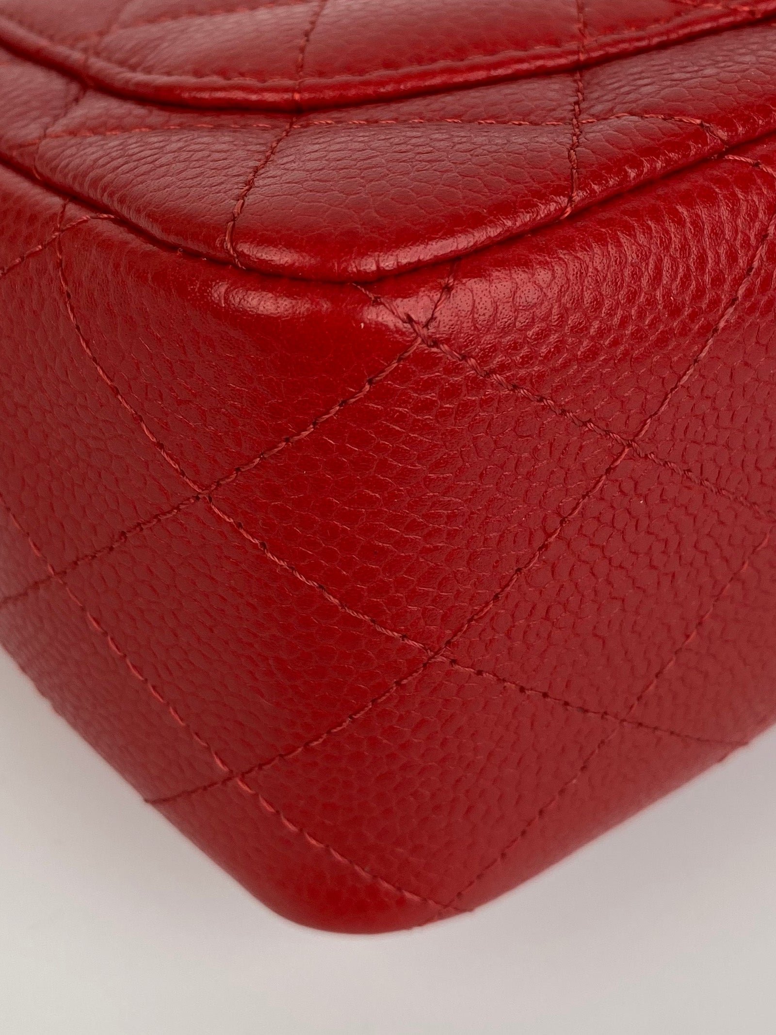 Chanel Mini Red Square Flap Bag - Luxury Crossbody Purse for Women | Perfect for Date Night, Parties & Special Occasions