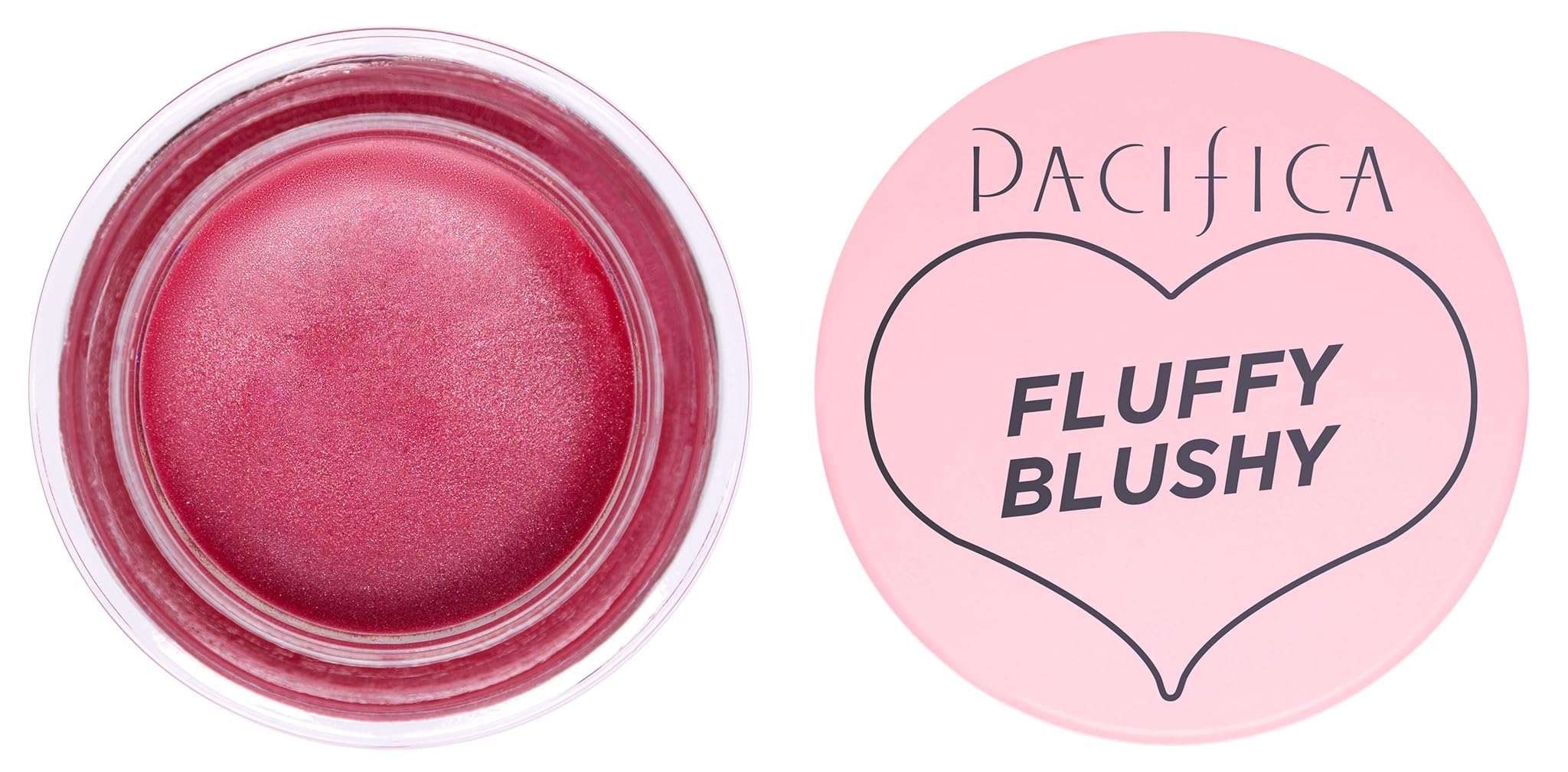 Pacifica Beauty Fluffy Blushy Cream Blush - Vegan Collagen Cheek & Lip Tint | Buildable Pigmented Coverage, Hydrating & Lightweight Formula | Cruelty-Free Makeup for Natural Glow | Perfect for Everyday Wear & Special Occasions