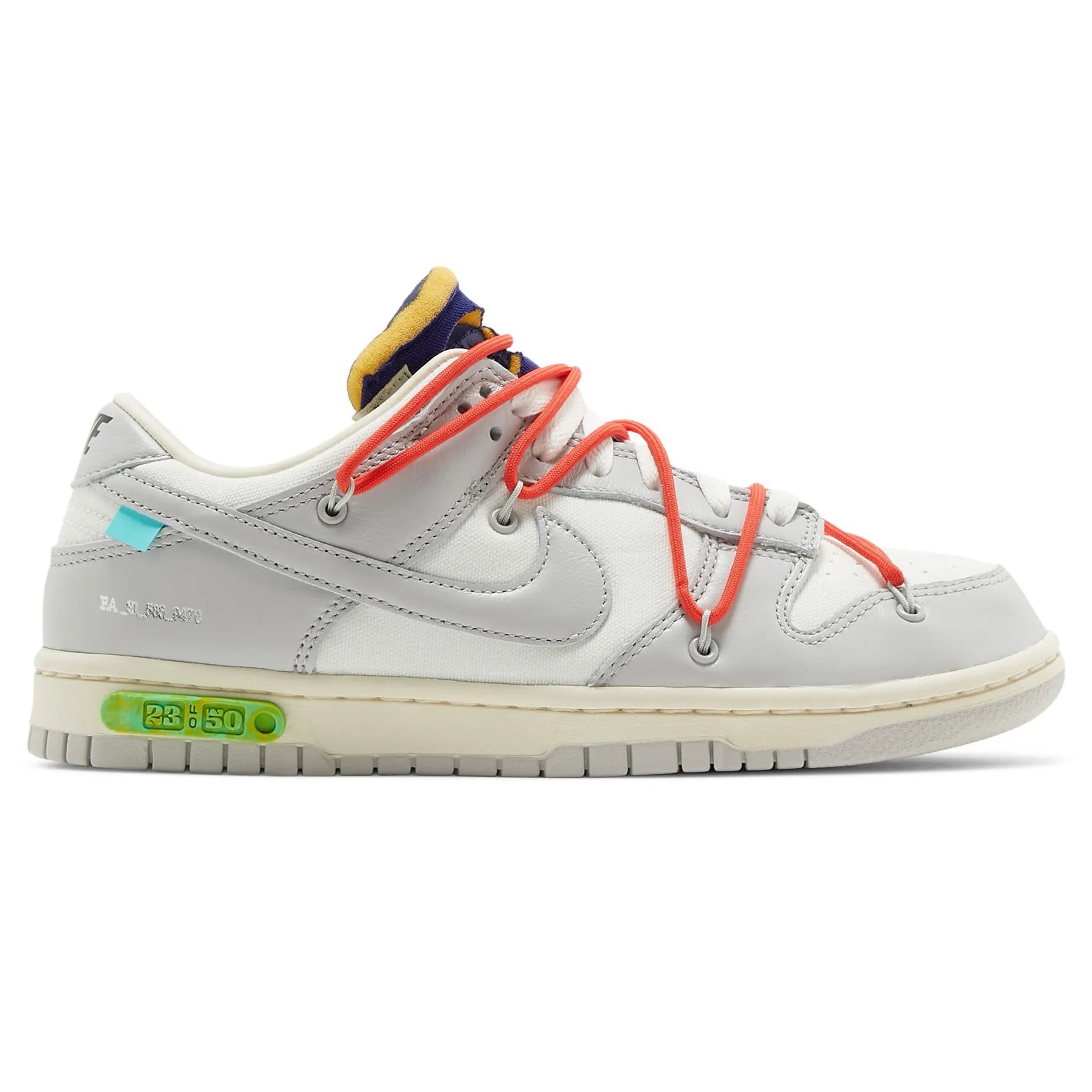 Nike x Off-White Dunk Low Lot 23 Sneakers - Limited Edition Collaboration Shoes for Men & Women - Perfect for Streetwear Fashion & Sneaker Collectors