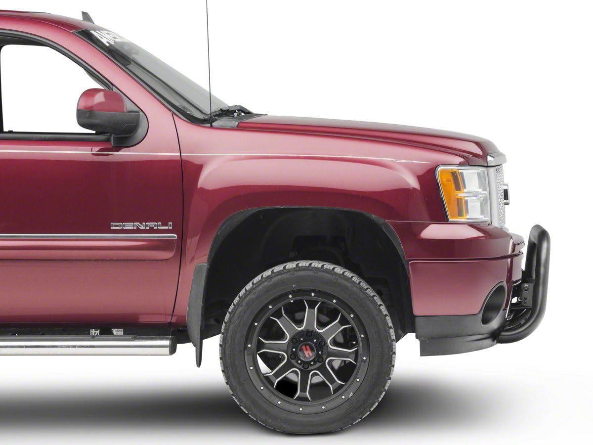 Barricade HD Bull Bar with Skid Plate & 20-Inch LED Light Bar - Textured Black for 2007-2018 Chevy Sierra 1500 | Off-Road Protection & Enhanced Night Visibility