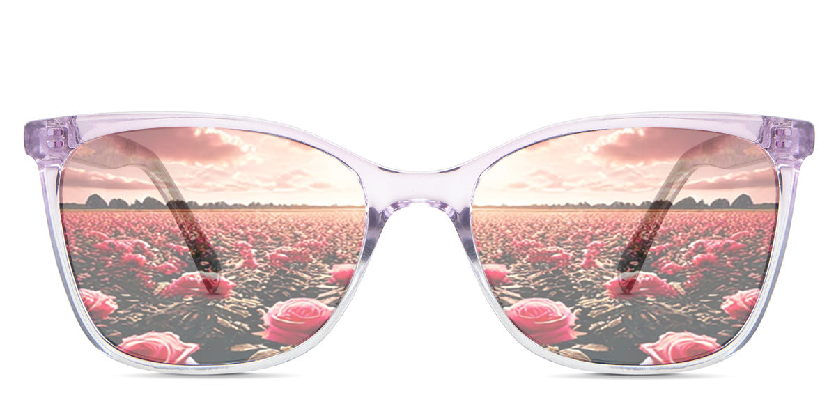 YARA Women's Prescription Tinted Glasses - Stylish & UV Protection Eyewear for Reading, Driving & Outdoor Activities