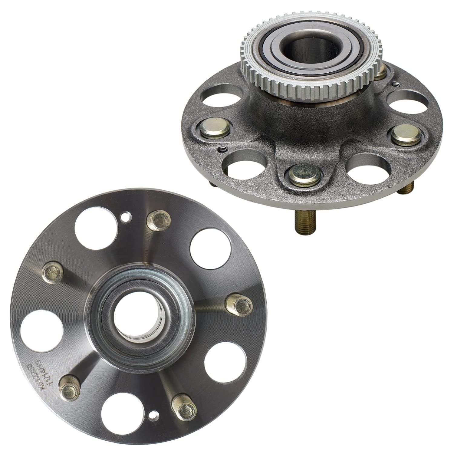 Detroit Axle Wheel Bearing Hub Kit - Compatible with 2004-2005 Honda Civic & 2002-2006 Acura RSX - 2 Front & 2 Rear Wheel Bearing Assemblies Replacement - Perfect for DIY Car Repairs and Smooth Ride Maintenance