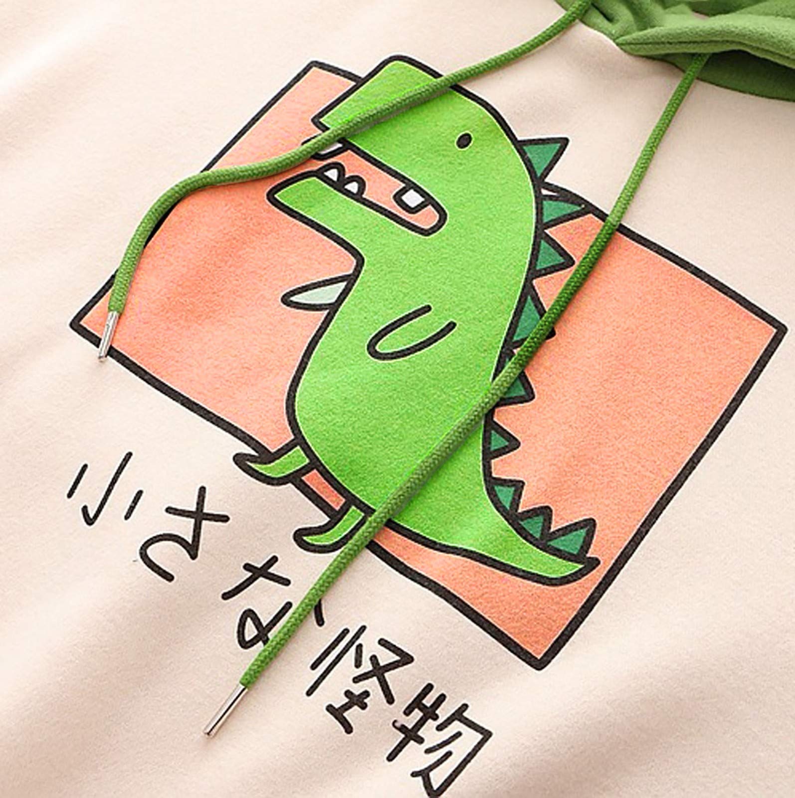 TARIENDY Women's Dinosaur Hoodie - Stylish Long Sleeve Pullover for Teen Girls & Juniors, Cute Graphic Sweatshirt for Casual Wear, School, and Outdoor Activities