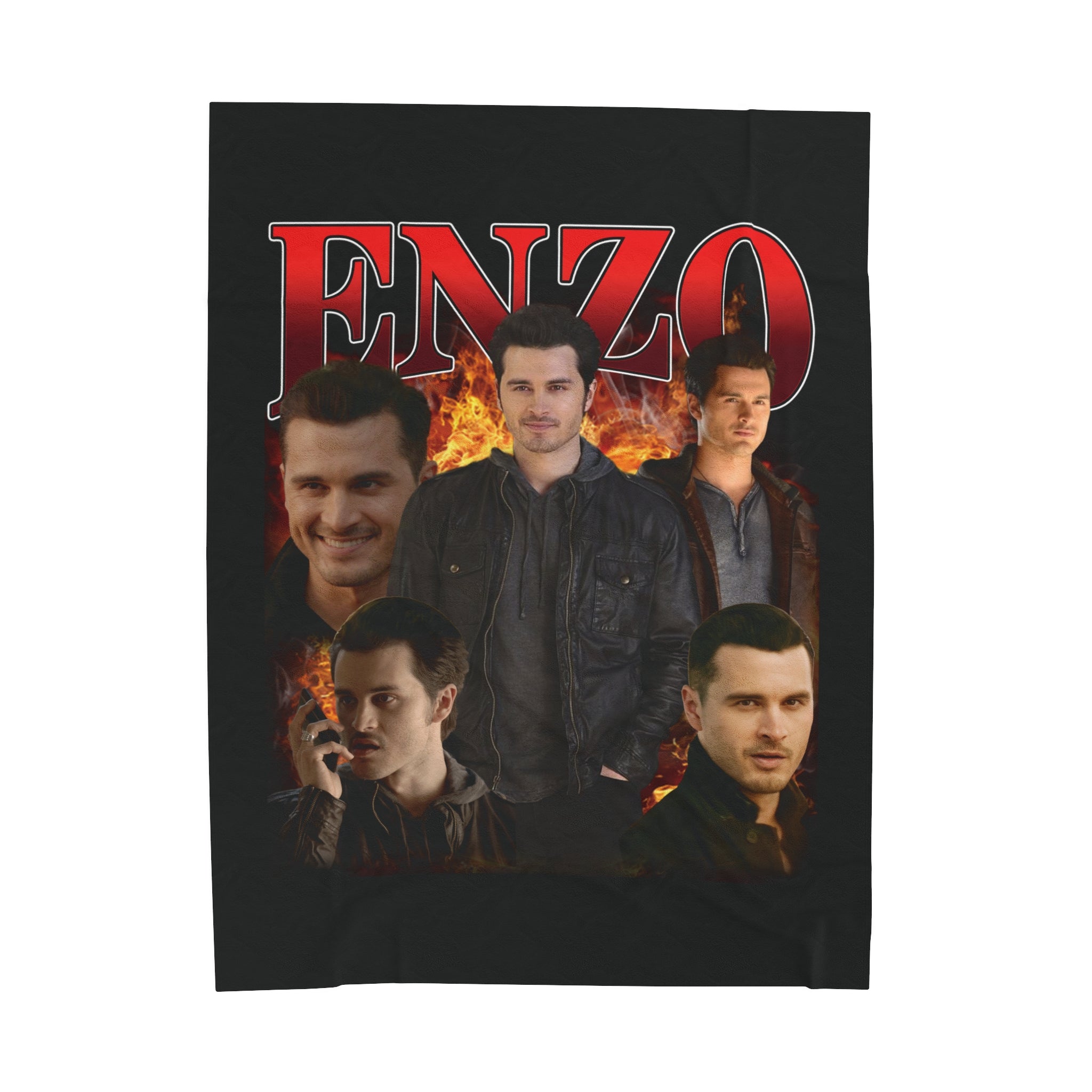 Enzo Soft & Cozy Fleece Blanket for Adults - Ultra Warm & Lightweight Throw for Bed, Couch, Travel - Perfect for Winter, Camping & Gifts