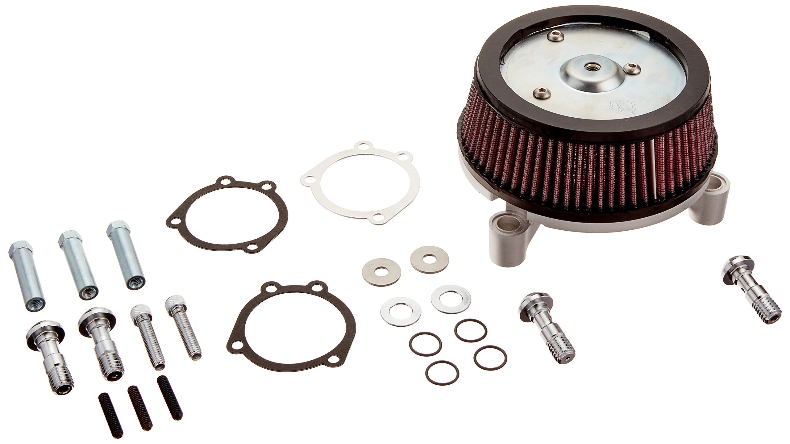 Arlen Ness 18-803 Big Sucker High Performance Air Filter Kit - Upgrade Your Motorcycle or Harley for Better Airflow & Engine Power