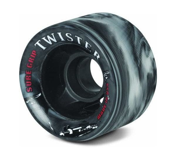 Sure Grip Twister Wheels 96A - High-Performance Indoor Roller Skating Wheels for Rinks, Roller Derby & Artistic Skating