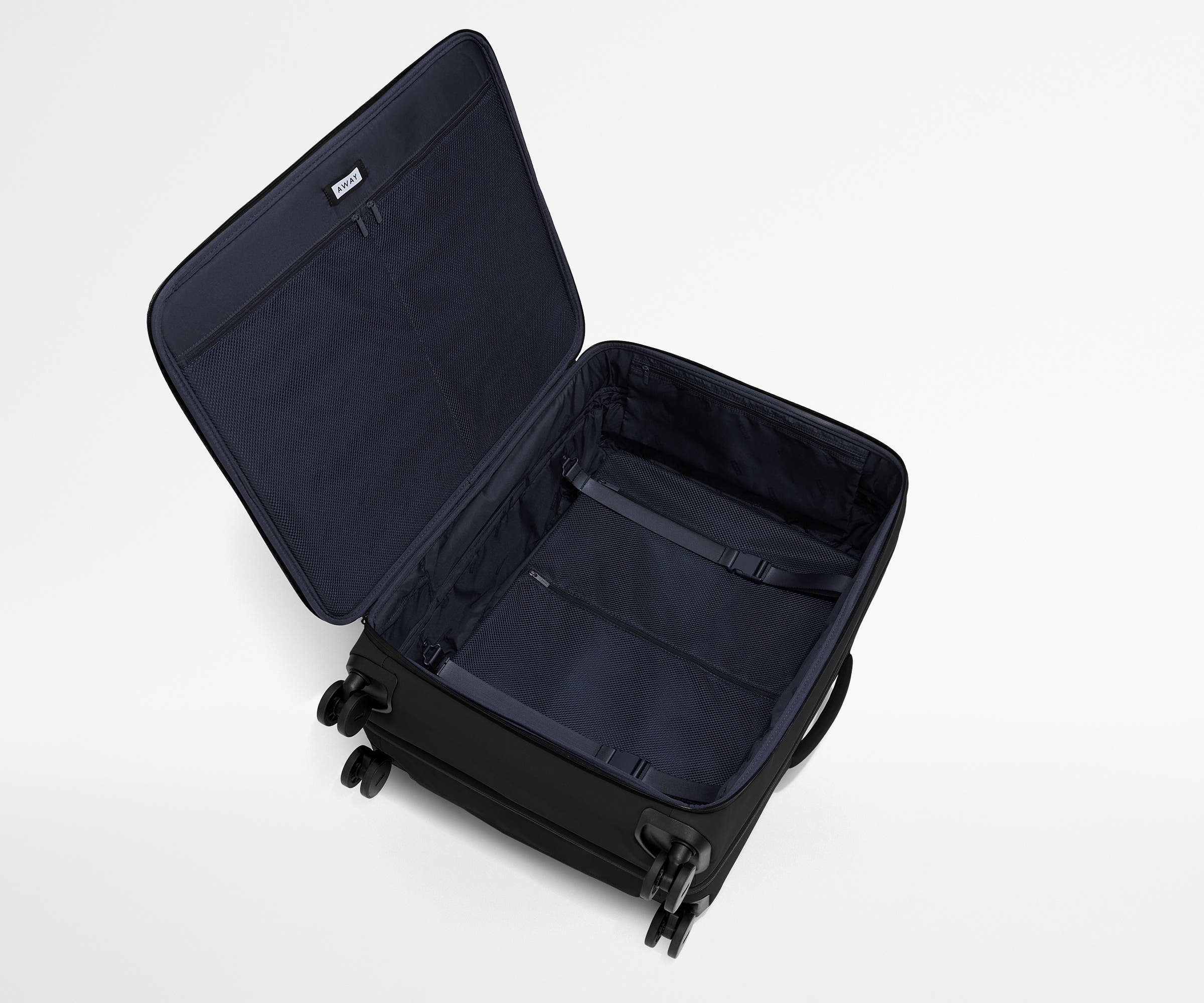 Premium Softside Large Luggage in Jet Black - Durable & Lightweight Suitcase for Travel, Business Trips & Vacations