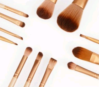 12-Piece Professional Makeup Brush Set with Iron Box - Soft Bristles for Foundation, Blending, Contouring - Perfect for Home, Travel & Professional Makeup Artists