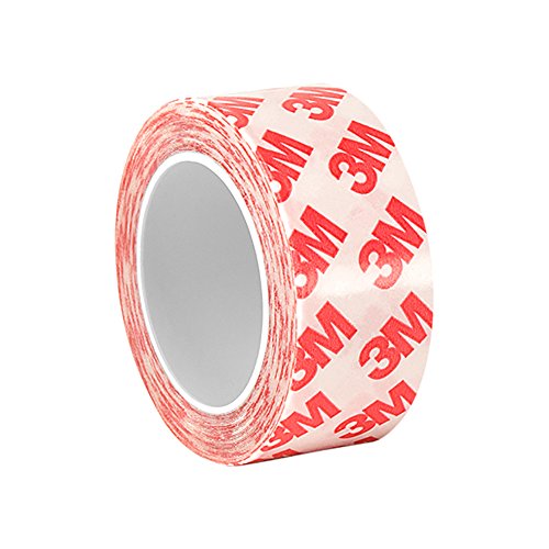 3M 9088 Clear Acrylic Double Sided Tape - 3 Inch x 36 Yards Heavy Duty Mounting Tape for Signs, Displays & DIY Projects - Strong Adhesive for Indoor/Outdoor Use - 1 Roll