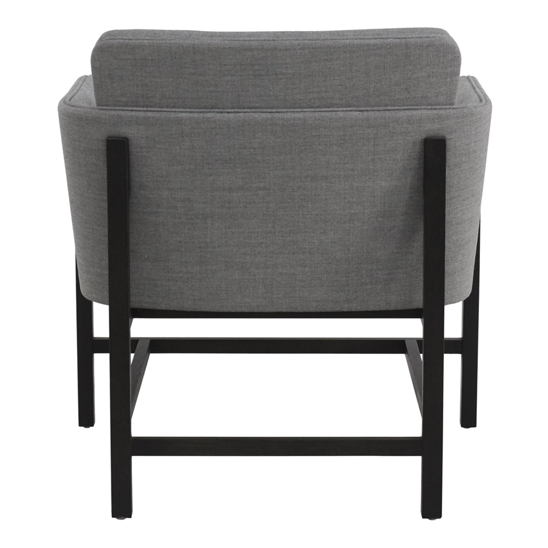 Modern Aya Lounge Chair - Mid Century Accent Chair with Wooden Legs for Living Room, Bedroom, or Office - Perfect for Relaxing, Reading, and Decorating Your Home