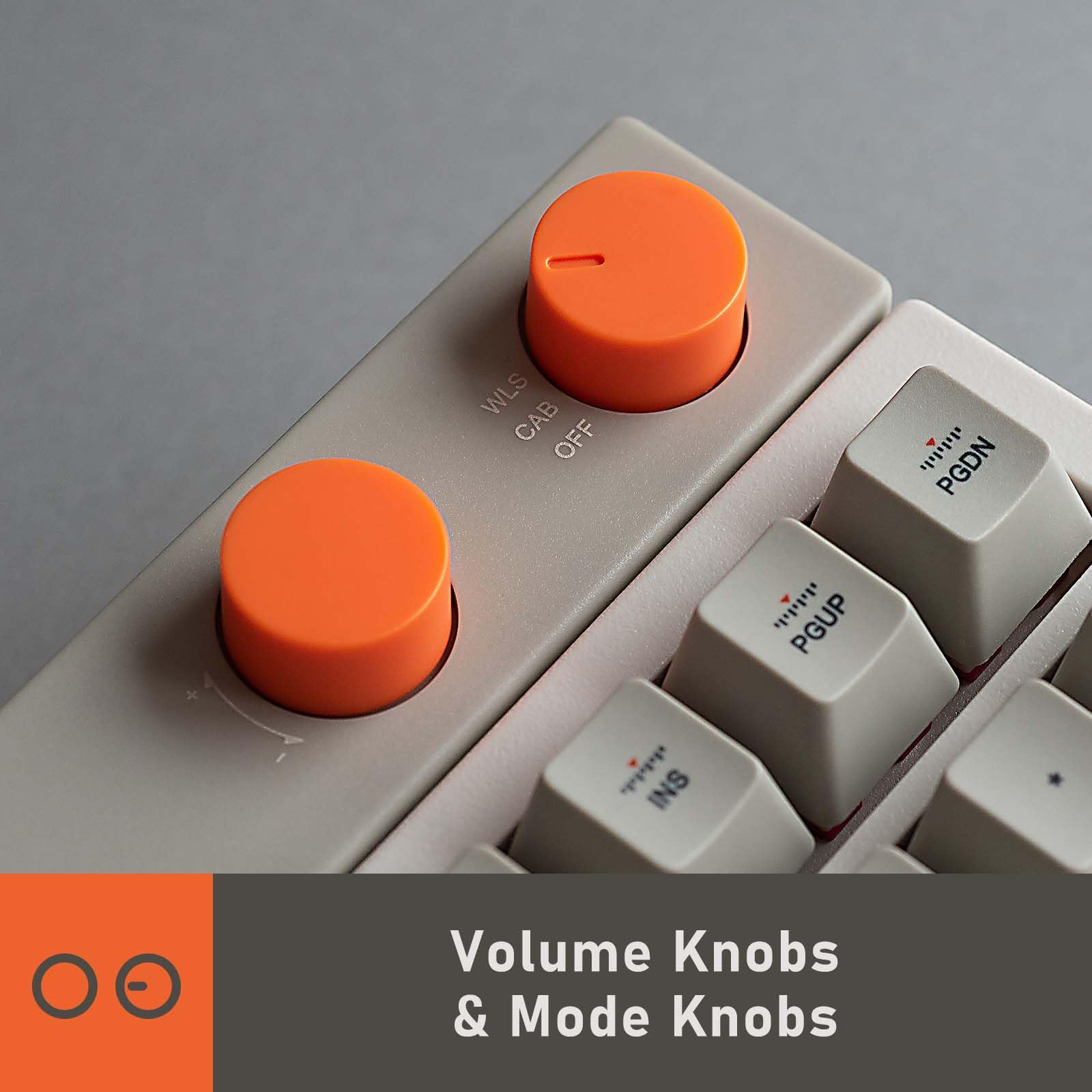 LOFREE Block 98-Key Wireless Mechanical Keyboard - Rechargeable, Hot-Swappable with 3 Connection Modes (Bluetooth/2.4G/USB-C) for Windows & Mac - Volume Knob, Customizable Panels - Perfect for Gaming, Office Work & Creative Professionals