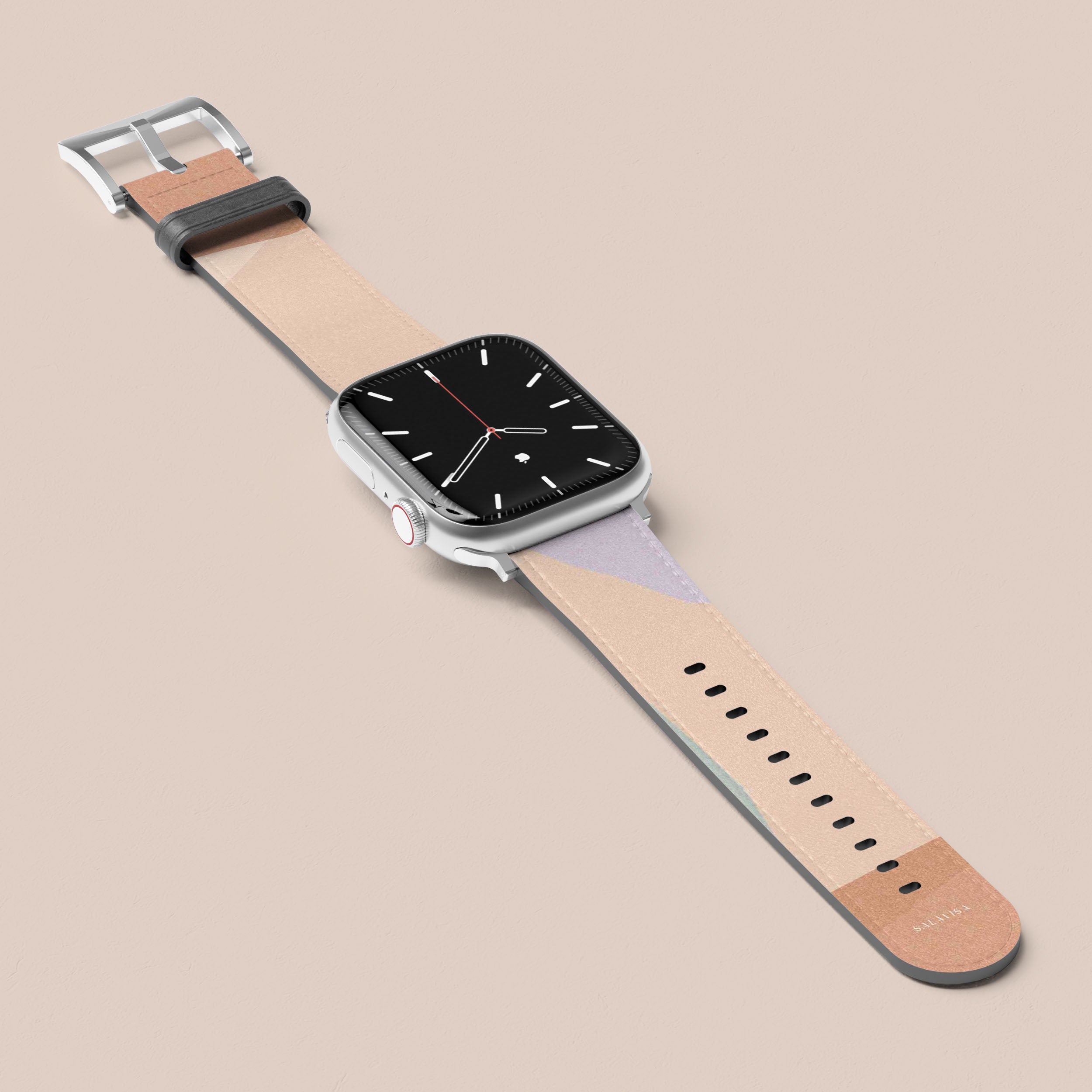 Premium Neutral Layers Apple Watch Band - Soft Silicone Replacement Strap for Apple Watch Series 1-9 & SE - Perfect for Workouts, Running & Everyday Wear
