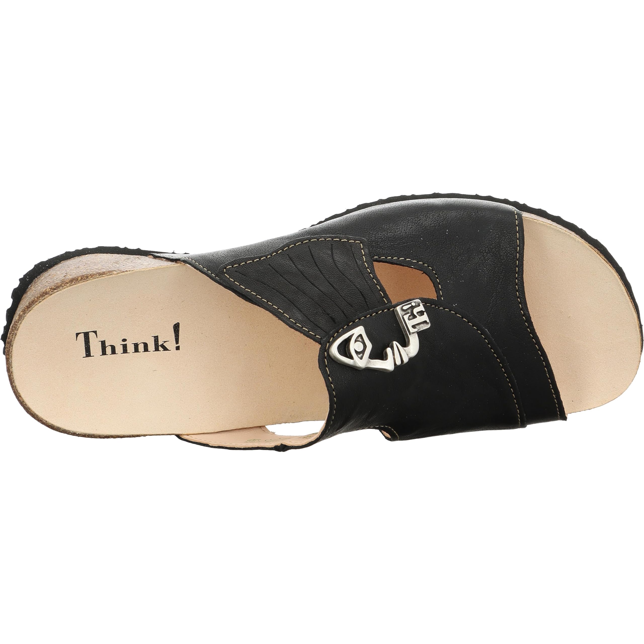 Think! Women's Mizzi_3-000124 Sustainable Mules Slippers - Eco-Friendly Comfort Shoes for Home, Office & Casual Wear