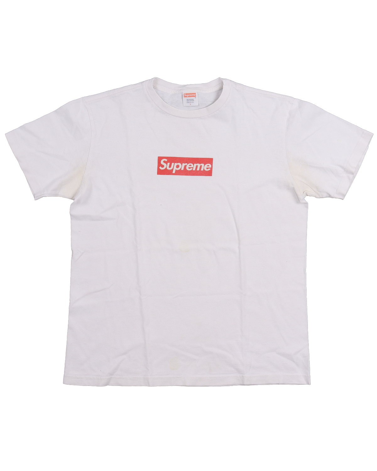2012 F&F Box Logo T-Shirt - Vintage Streetwear Cotton Tee for Men & Women | Casual Wear, Urban Fashion, Collector's Item