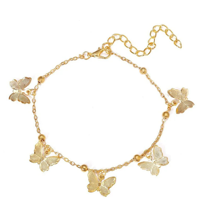 Golden Butterfly Necklace for Women - Elegant 14K Gold Plated Jewelry Gift for Her - Perfect for Weddings, Parties & Special Occasions